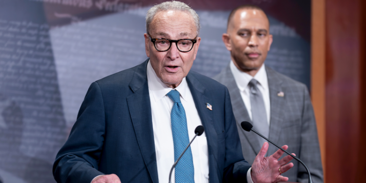 Schumer requests meeting with Trump ‘any time, any place’ as Democrat stalemate drags on