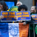 ‘Time for a change’: Outside 30 Rock, New Yorkers trade chants and arguments during tense mayoral showdown